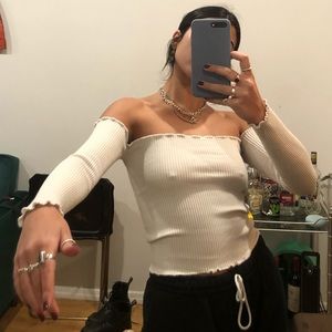 off the shoulder top